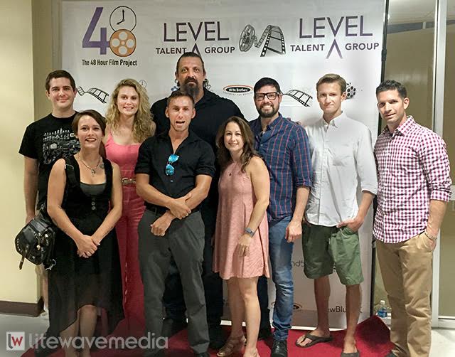 Tampa production company at the premier of the 48 Hour Film Project 2016