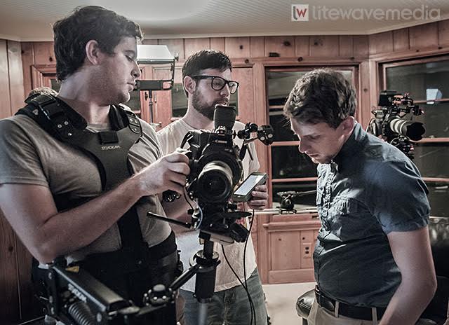 Tampa production company with our Steadicam during filming