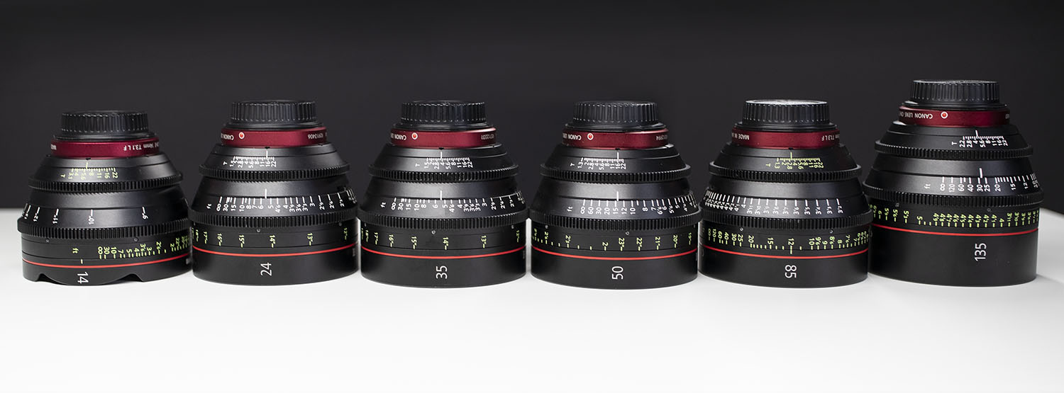 Canon CN-E Prime Lenses Rental Tampa